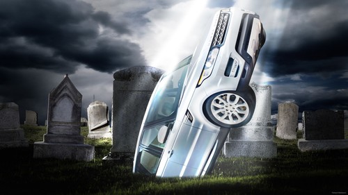Drastische Illustration &quot;The sins of Volkswagen can&#039;t kill gasoline&#039;s smarter sibling&quot;.