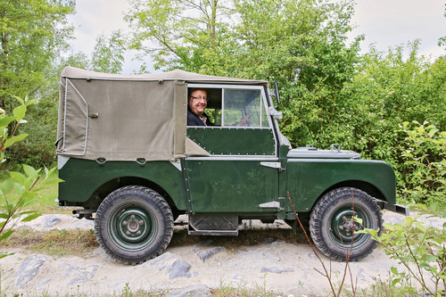 Land Rover Defender, Baujahr 1951.