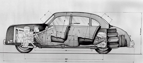 BMW 501, 1952.