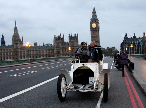&quot;Bonhams London to Brighton Veteran Car Run supported by Hiscox&quot;: Mercedes Simplex.