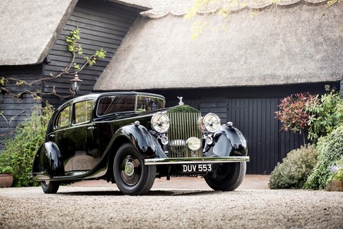Rolls Royce Phantom III von 1936 des britischen Feldmarschalls Bernard Law Montgomery.