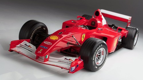 Michael Schumachers Ferrari F1 von 2001. 
