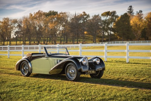 Bei RM Sotheby&#039;s versteigert: Bugatti Type 57 S Cabriolet (1937) für 7,7 Millionen Dollar (6,551 Mio. Euro).