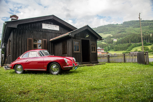 Geburtshaus des 356: Altes Porsche Konstruktionsbüro in Gmünd.