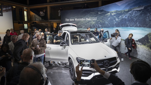 Pariser Autosalon 2018: Mercedes-Benz GLE.