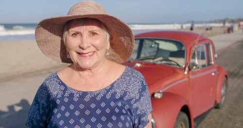 Kathleen Brooks hat ihrem VW Käfer von 1966 den Namen „Annie“ gegeben. 