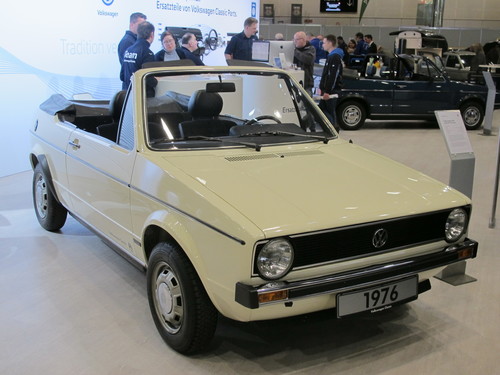 Prototyp von Karmann: Volkswagen Golf I Cabriolet von 1976.