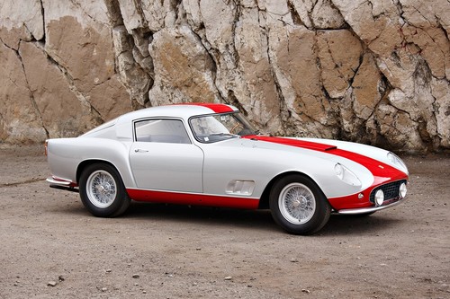 2019 in Monterey versteigert: 1958er Ferrari 250 GT Coupe, 4 590 000 Euro.