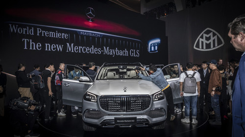 Guangzhou Auto Show: Mercedes-Maybach GLS 600.