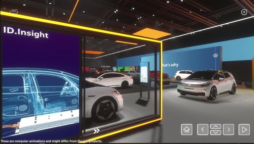 Genfer Autosalon virtuell: Freier Blick ohne Besucher.