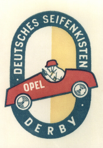 Opel unterstützte nicht nur das Seifenkisten-Derby von 1952.