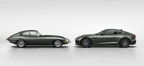 Jaguar E-Type und F-Type Heritage 60 Edition.