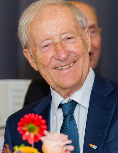 Eberhard vom Kuenheim bei seinem 90. im Jahr 2017.