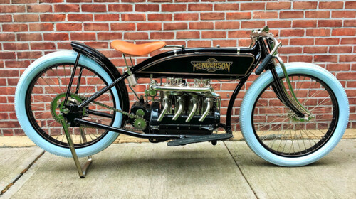 1917er Henderson 4-Cylinder Racer.