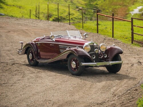 1937 Mercedes-Benz 540 K Special Roadster.
