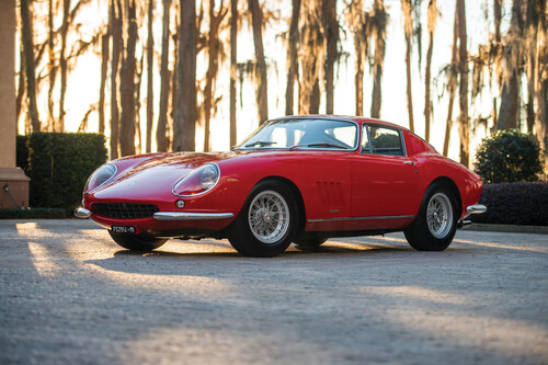 Wechselte bei der Auktion während der Monterey Car Week 2022 für 7.595.000 US-Dollar den Besitzer: 1966er Ferrari 275 GTB/C Coupé.