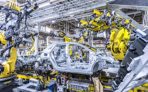 Produktion im Opel-Werk Eisenach.