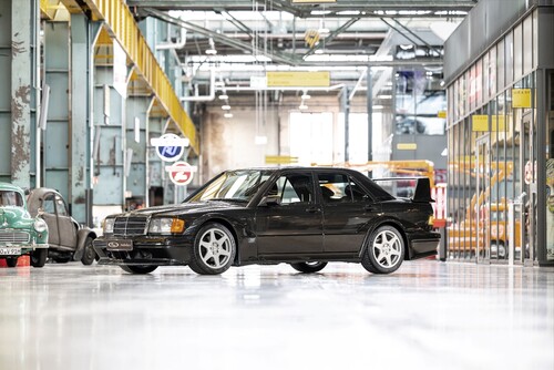 Versteigert: Mercedes-Benz 190 E 2.5-16 Evolution II, Baujahr 1990.
