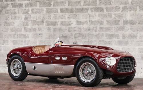 Versteigerung auf Amelia Island: 1953er Ferrari 250 MM Spider Series II (Schätzwert: 2,82 bis 4,7 Millionen Euro).