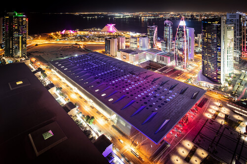 Im Doha Exhibition and Conference Center findet im Oktober die Geneva International Motor Show 2023 statt.