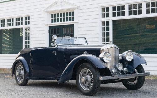 Wird im Lynchburger Motors Museum versteigert: 1935er Bentley 3 1/2 Liter Drophead Coupé.