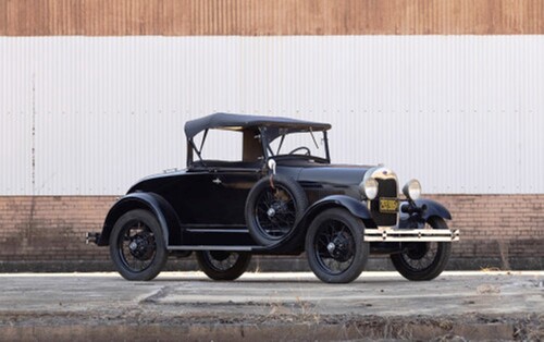 Wird im Lynchburger Motors Museum versteigert: 1929er Ford Model A Roadster.

