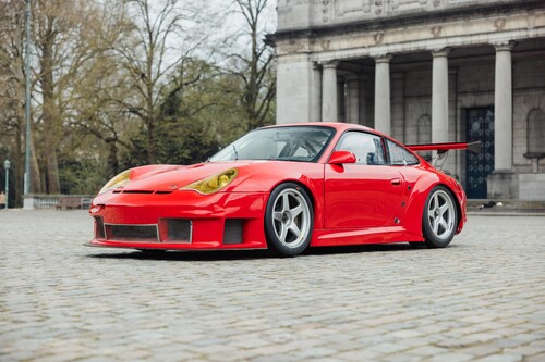 Wird in Brüssel versteigert: Porsche 996 GT3 RSR von 2004.