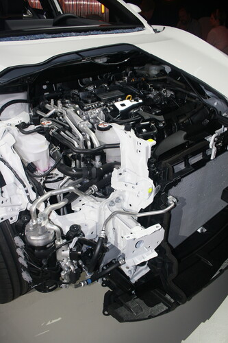 Motor des Toyota C-HR PHEV.