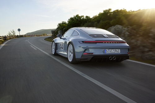 Porsche 911 S/T mit Hertitage-Design-Paket.