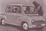 Goggomobil-Prototyp mit Fronttür.