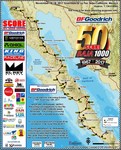 Die 2017er-Route der Baja 1000.