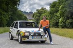 ADAC-Oldtimerfahrt Hessen-Thüringen 2019: Joachim „Jockel“ Winkelhock mit einem Opel Corsa A Cup von 1985.