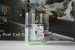 H2 Fuel Cell Car von Fischertechnik: die Brennstoffzelle.