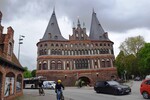 Das Holstentor in Lübeck.