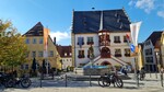 Reisemobiltour Mainschleife; Das Rathaus in Volkach.