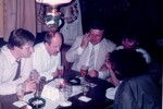 Planungsrunde: Peter Schwerdtmann, Geroge Schmitt, Ludwig Reiner (von links).