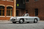 Wird in Brüssel versteigert: Mercedes-Benz 300 SL Roadster von 1961.
