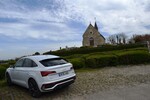 Unterwegs mit dem Audi Q5 Sportback 40 TDI an der Côte d'Opale im Norden Frankreichs.