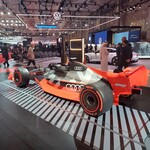 „Geneva International Motorshow Qatar 2023“: Audi wirbt schon mal für seinen Einstieg in die Formel 1.