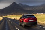 Mazda MX-30 e-Skyactiv R-EV auf Island.
