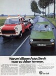 VW Golf in einer Zeitungsannonce von 1978.