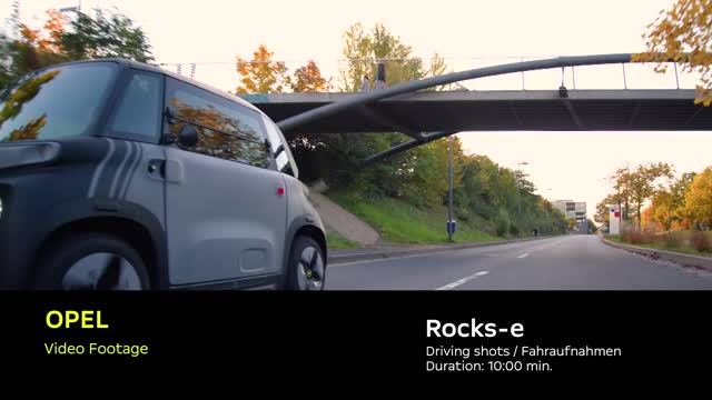 Footage: Opel Rocks-e.